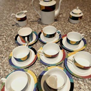 Mikasa CurrentsTea service for 8